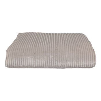 LIVARNO home Samt-Tagesdecke, 200 x 220 cm (taupe) - B-Ware neuwertig