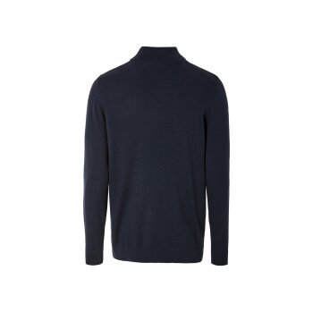 LIVERGY® Herren Rollkragenpullover, mit hohem Baumwollanteil (marine, XL (56/58)) - B-Ware neuwertig