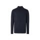 LIVERGY® Herren Rollkragenpullover, mit hohem Baumwollanteil (marine, XL (56/58)) - B-Ware neuwertig