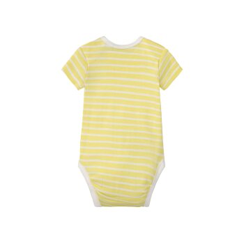 lupilu® Baby Bodies, 5 Stück, kurzarm, aus reiner Bio-Baumwolle (grau/gelb/mint, 74/80) - B-Ware neuwertig