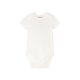 lupilu® Baby Bodies, 5 Stück, kurzarm, aus reiner Bio-Baumwolle (grau/gelb/mint, 74/80) - B-Ware neuwertig