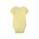 lupilu® Baby Bodies, 5 Stück, kurzarm, aus reiner Bio-Baumwolle (grau/gelb/mint, 74/80) - B-Ware neuwertig