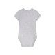 lupilu® Baby Bodies, 5 Stück, kurzarm, aus reiner Bio-Baumwolle (grau/gelb/mint, 74/80) - B-Ware neuwertig