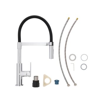 LIVARNO home Küchenarmatur mit herausziehbarer Brause - B-Ware