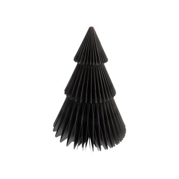 LIVARNO home Papier-Weihnachtsbaum, zusammenklappbar (schwarz) - B-Ware sehr gut