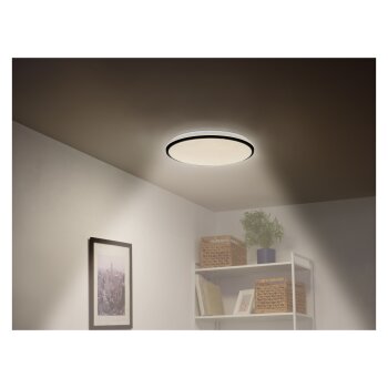 LIVARNO home LED-Deckenleuchte mit weißem Dimmer -...