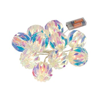 LIVARNO home LED-Lichterkette mit holografischem...