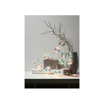 LIVARNO home LED-Lichterkette mit holografischem Glanzeffekt - B-Ware sehr gut
