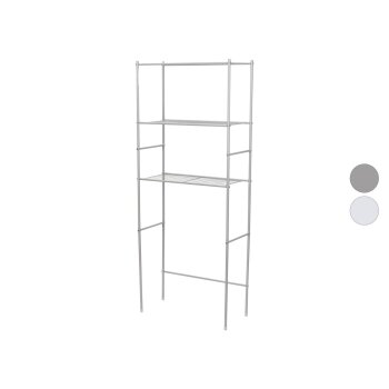 LIVARNO home Waschmaschinen-Überbauregal, mit 3...