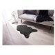 LIVARNO home Kunstfell-Teppich, 60 x 90 cm (dunkelgrau) - B-Ware sehr gut
