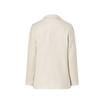 esmara® Damen Doppelreihiger Blazer in Bouclé-Qualität (weiß, 36) - B-Ware neuwertig
