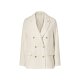 esmara® Damen Doppelreihiger Blazer in Bouclé-Qualität (weiß, 36) - B-Ware neuwertig