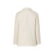 esmara® Damen Doppelreihiger Blazer in Bouclé-Qualität (weiß, 36) - B-Ware neuwertig
