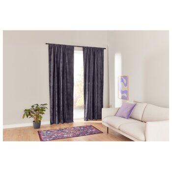 LIVARNO home Vorhang Samt, 135 x 254 cm - B-Ware