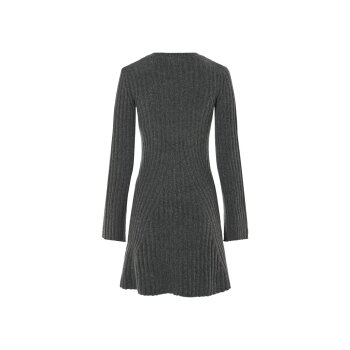 esmara® Damen Strickkleid, mit Schlitzen an den Ärmeln - B-Ware