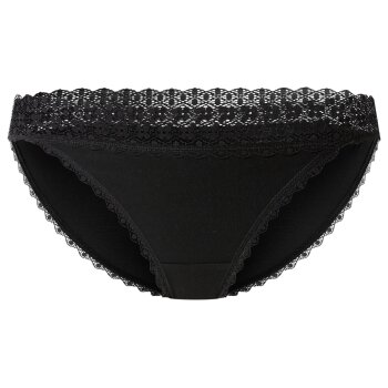 esmara® Damen Slips, 5 Stück, mit Spitze (schwarz, M(40/42)) - B-Ware neuwertig