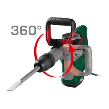 PARKSIDE® »PAH 1300 C3« Abbruchhammer, 1300 W - B-Ware Transportschaden Kosmetisch