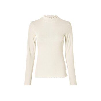 esmara® Damen Rollkragenshirt in Ripp-Qualität -...
