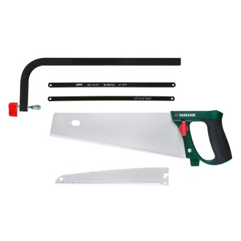 PARKSIDE® Handsägen-Set, Bügel-, Zug- und Fuchsschwanzsäge - B-Ware sehr gut