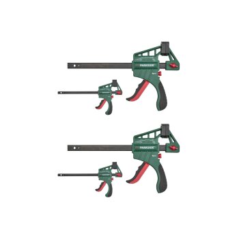 PARKSIDE® Klemmsatz 4er Set S/M - B-Ware neuwertig