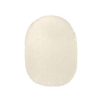 LIVARNO home Jacquard-Tischdecke, 2-teilig (weiß/grau, oval (160x220cm + 20x220cm)) - B-Ware neuwertig