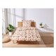 LIVARNO home Mikrofaser-Satin-Bettwäsche, 135 x 200 cm - B-Ware