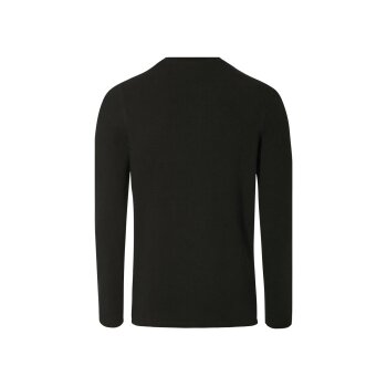 LIVERGY® Herren Langarmshirt, in modischer Waffelripp-Optik - B-Ware