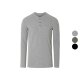 LIVERGY® Herren Langarmshirt, in modischer Waffelripp-Optik - B-Ware