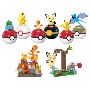 MATTEL MEGA Pokémonfiguren, zum selbst...