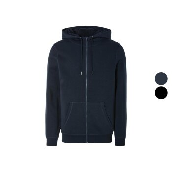 LIVERGY® Herren Sweatjacke, mit Teddyfleece - B-Ware