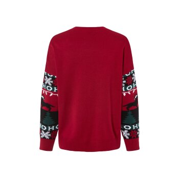 esmara® Damen Cardigan mit weihnachtlichen Motiven (rot, XS(32/34)) - B-Ware neuwertig