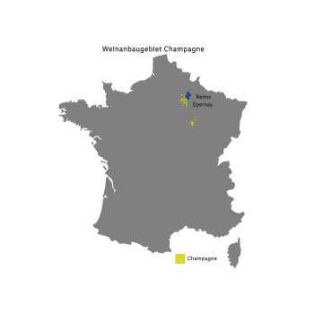 Veuve Clicquot Yellow Label brut, Champagner mit Geschenkbox