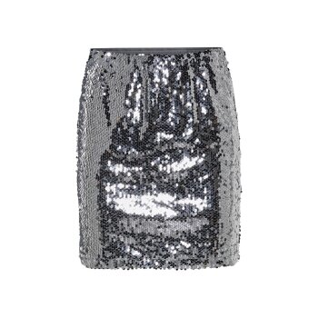 esmara® Damen Pailletten-Minirock, mit Fütterung - B-Ware