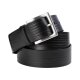 LIVERGY® Herren Ledergürtel mit Dornschließe (schwarz, 125) - B-Ware neuwertig