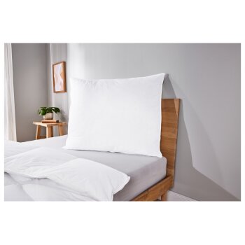 LIVARNO home Kopfkissen, mit Federfüllung, 90 x 70...