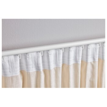 LIVARNO home 2er Set Vorhänge, 135 x 254 cm, beige - B-Ware sehr gut