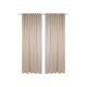 LIVARNO home 2er Set Vorhänge, 135 x 254 cm, beige - B-Ware sehr gut