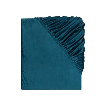 LIVARNO home Plüsch-Spannbettlaken, 90-100 x 200 cm - B-Ware