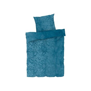 LIVARNO home Plüsch-Bettwäsche, 135 x 200 cm -...