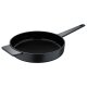 Masterpro Gusseisen-Grillpfanne »Eternal«, 25 cm, mit Emaille-Beschichtung (schwarz) - B-Ware neuwertig