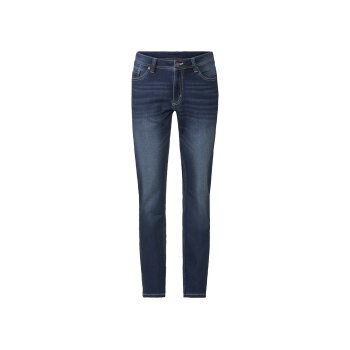 LIVERGY® Herren Sweat-Denim-Jeans, Slim Fit, mit...