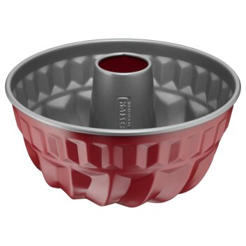 Kaiser Backformen Springform, Kasten-/Königskuchenform, Bundform, Springform mit Rohrboden - B-Ware