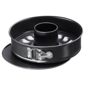 Kaiser Backformen Springform, Kasten-/Königskuchenform, Bundform, Springform mit Rohrboden - B-Ware