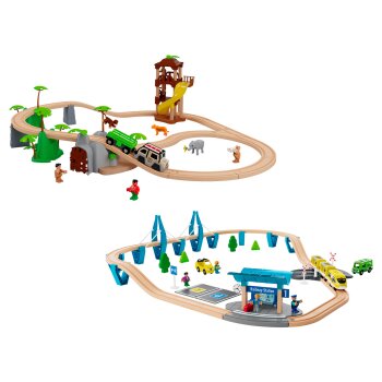 Playtive Eisenbahn-Set »Dschungel /...