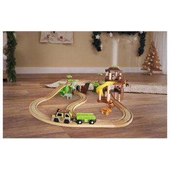 Playtive Eisenbahn-Set »Dschungel / Passagierzug«, Streckenlänge max. 2,8 m - B-Ware