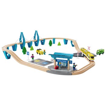 Playtive Eisenbahn-Set »Dschungel / Passagierzug«, Streckenlänge max. 2,8 m - B-Ware