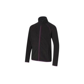 CRIVIT Kinder-Fleecejacke, aus recyceltem Material (schwarz, 158/164) - B-Ware neuwertig