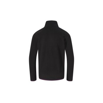 CRIVIT Kinder-Fleecejacke, aus recyceltem Material (schwarz, 158/164) - B-Ware neuwertig