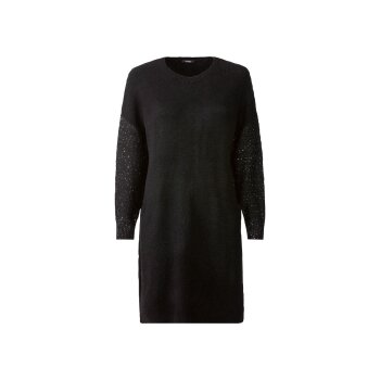 esmara® Damen Pulloverkleid, leger geschnitten (schwarz, XS(32/34)) - B-Ware neuwertig