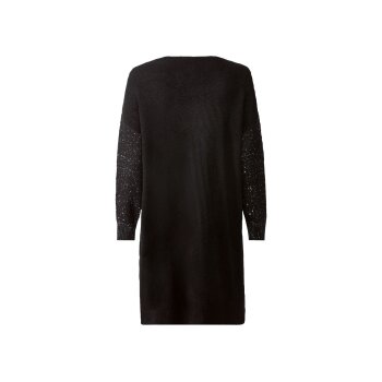 esmara® Damen Pulloverkleid, leger geschnitten (schwarz, XS(32/34)) - B-Ware neuwertig